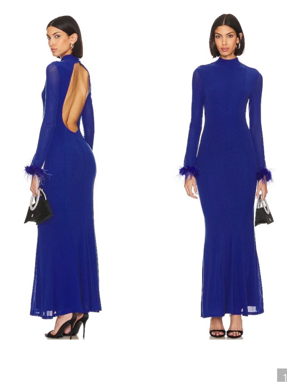 Ramoni Maxi Dress in Sapphire